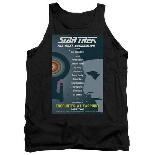 Star Trek Encounter at Farpoint Part Two Black Tank Top