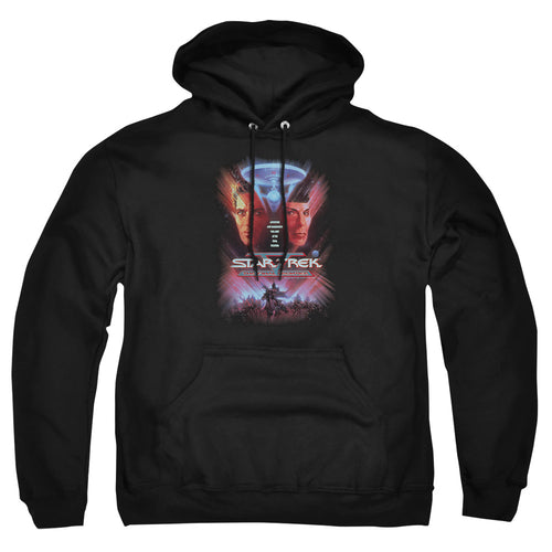Star Trek The Final Frontier Poster Pullover Hoodie