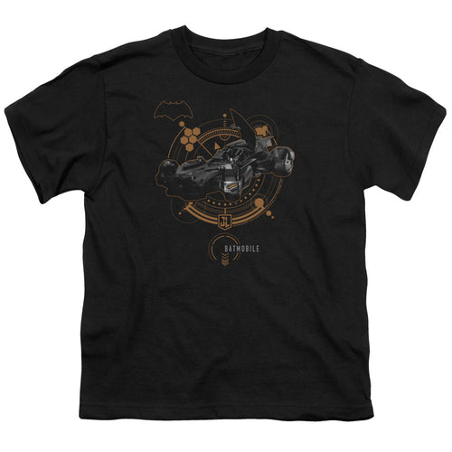 Justice League Batmobile Youth/Toddler T-Shirt
