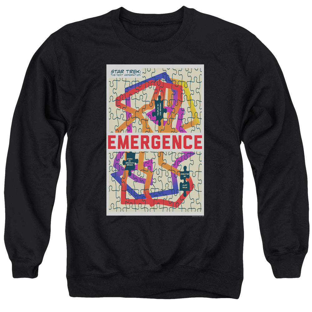 Star Trek Emergence Black Crewneck Sweatshirt