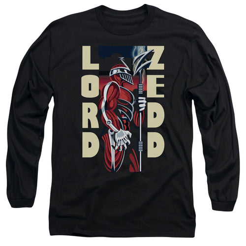 Mighty Morphin Power Rangers Zedd Deco Long Sleeve T-Shirt