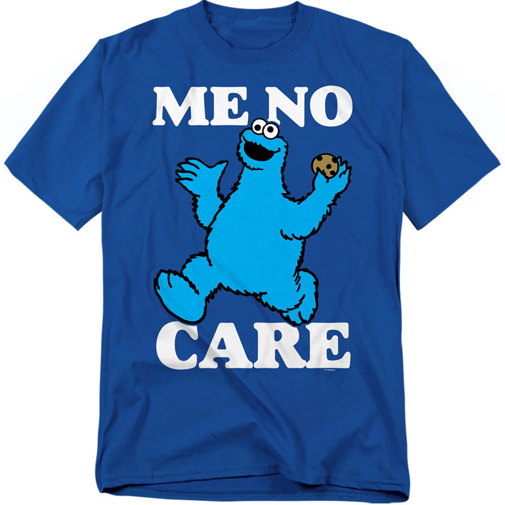 Sesame Street Cookie Monster Me No Care T-Shirt