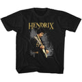 Jimi Hendrix Playing Guitar Youth/Toddler T-Shirt
