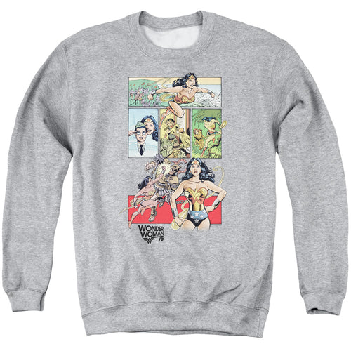 Wonder Woman WW75 Comic Page Crewneck Sweatshirt