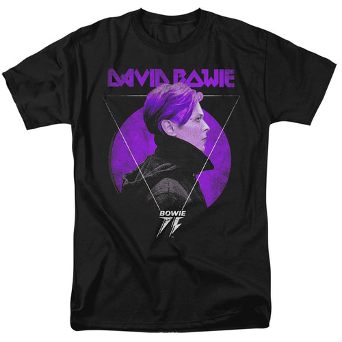 David Bowie Side Profile 75 Logo T-Shirt