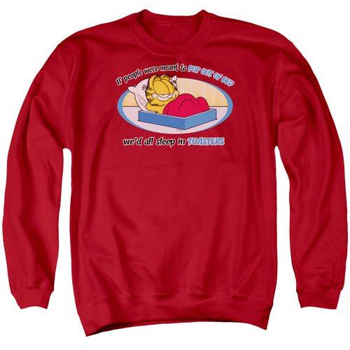 Garfield Pop Out Of Bed Crewneck Sweatshirt