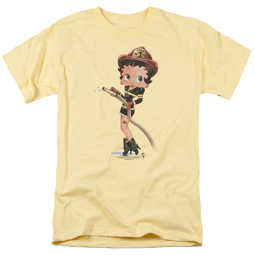 Betty Boop Firefighter T-Shirt