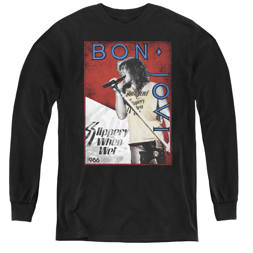 Bon Jovi 86 Tour Youth Long Sleeve T-Shirt