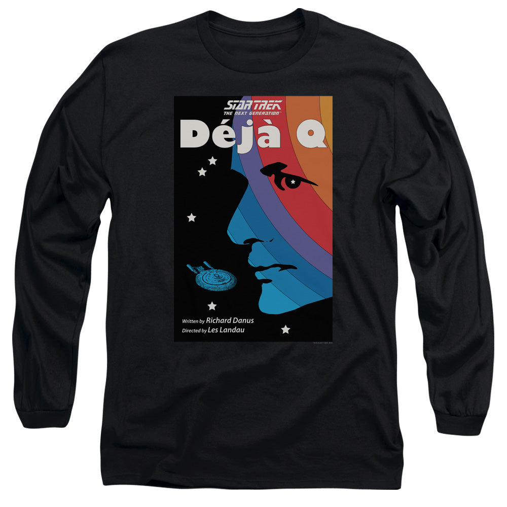 Star Trek Deja Q Black Long Sleeve T-Shirt