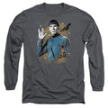 Star Trek Spock Live Long 50th Long Sleeve T-Shirt
