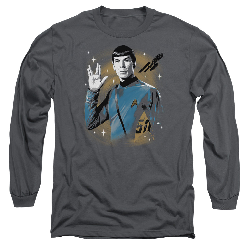 Star Trek Spock Live Long 50th Long Sleeve T-Shirt