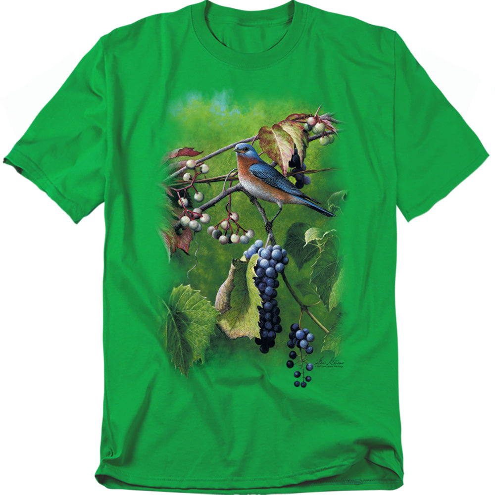 Wild Wings Summertime Eastern Bluebird T-Shirt
