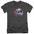 The Powerpuff Girls Mojo Jojo I Am Bad, I Am Evil V-Neck T-Shirt