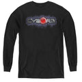 Justice League Cyborg Title Youth Long Sleeve T-Shirt
