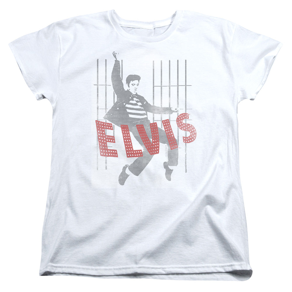 Elvis Presley Iconic Pose Womens T-Shirt