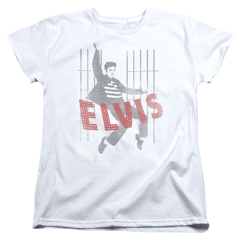 Elvis Presley Iconic Pose Womens T-Shirt
