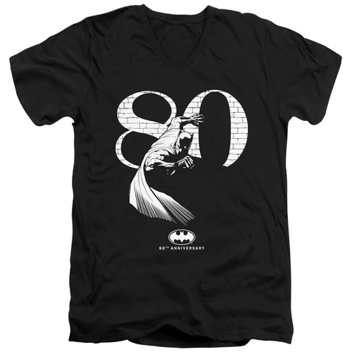 Batman 80 Wall V-Neck T-Shirt