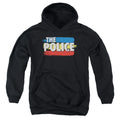 The Police Three Stripes Logo Youth Hoodie