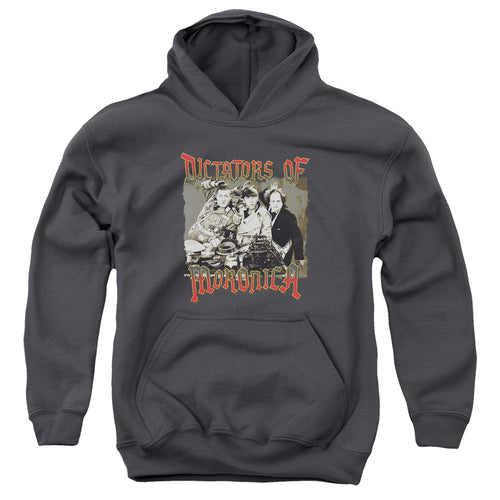 The Three Stooges Dictators of Moronica Youth Hoodie
