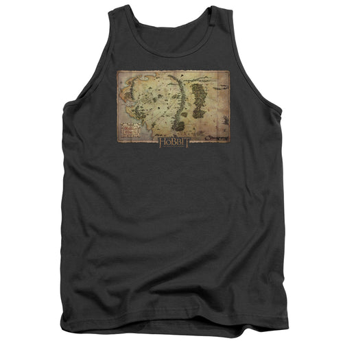 The Hobbit Middle Earth Map Tank Top