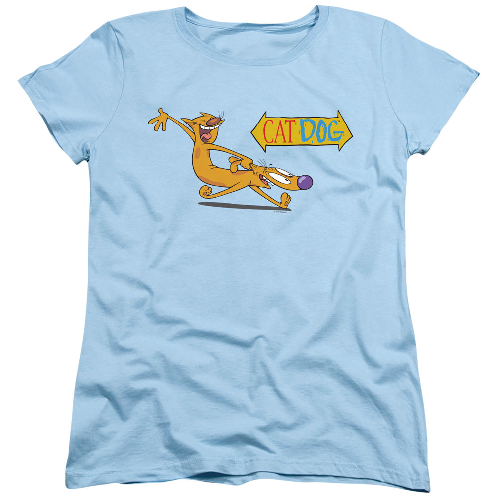 CatDog Yee Haw! Womens T-Shirt