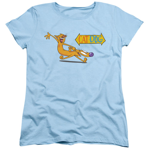CatDog Yee Haw! Womens T-Shirt