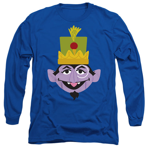 Sesame Street Christmas Nutcracker Count Long Sleeve T-Shirt