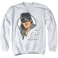 The Princess Bride As You Wish White Crewneck Sweatshirt