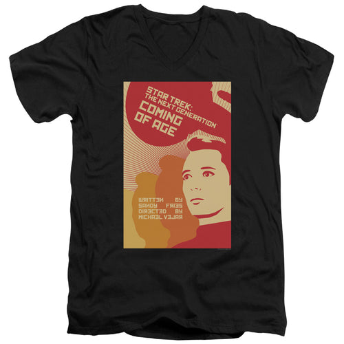 Star Trek Coming of Age Black V-Neck T-Shirt