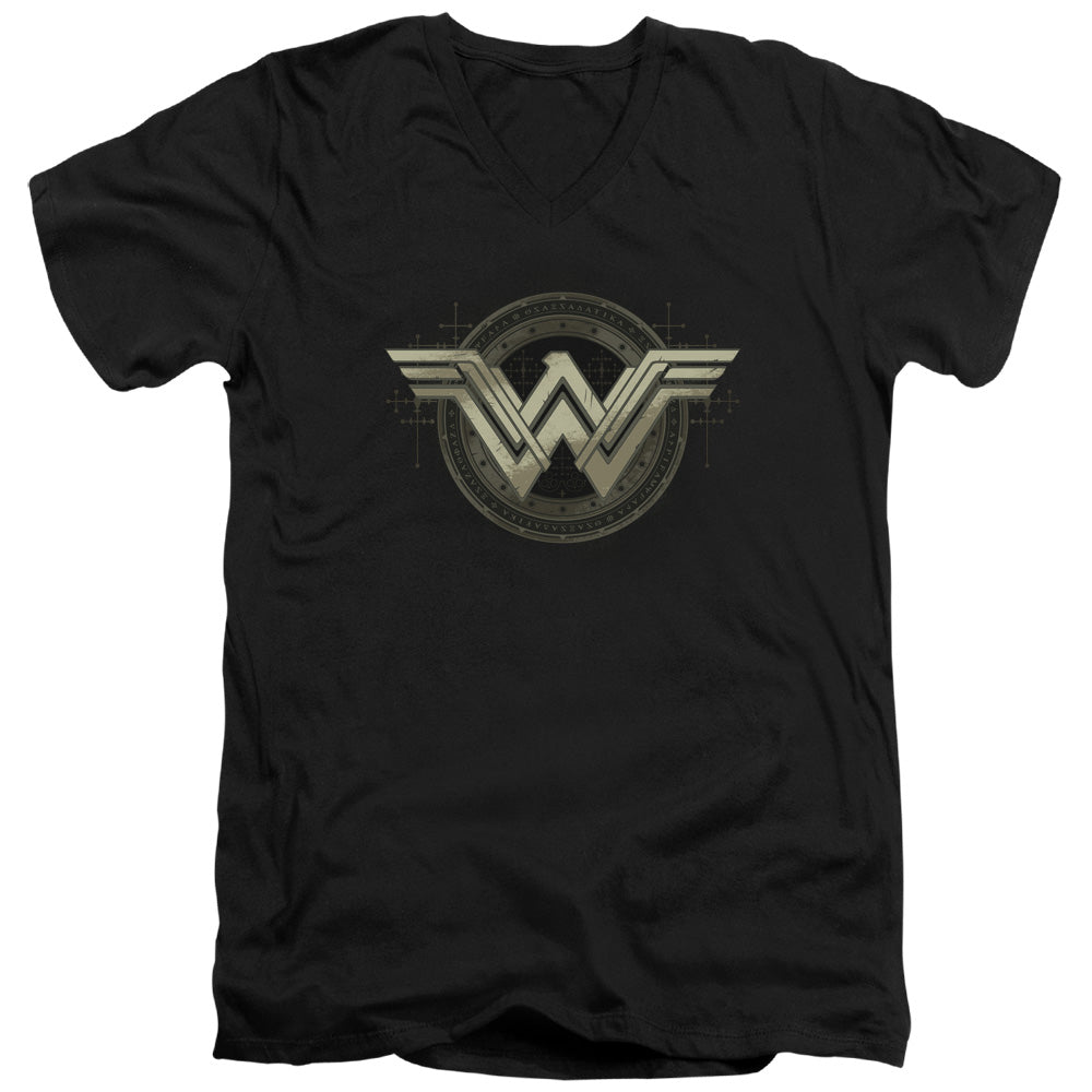 Batman v Superman Ancient Emblems V-Neck T-Shirt