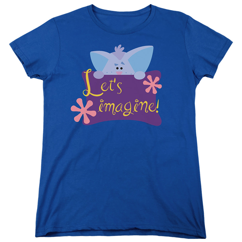 Blue's Clues LetS Imagine! Womens T-Shirt