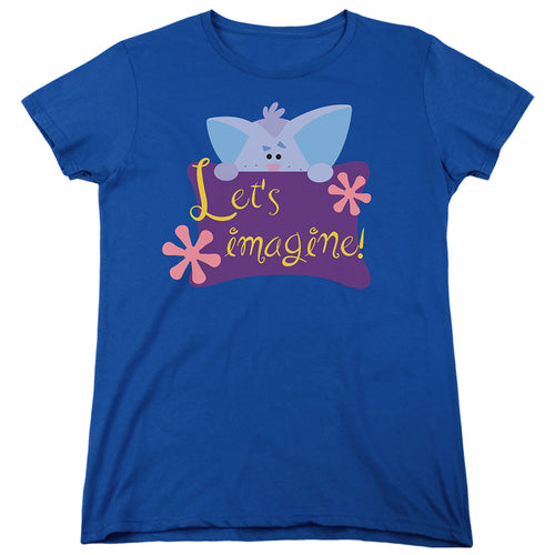 Blue's Clues LetS Imagine! Womens T-Shirt