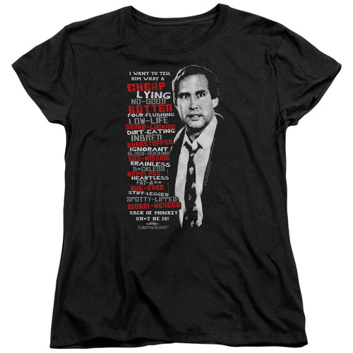 Christmas Vacation Profanities Womens T-Shirt