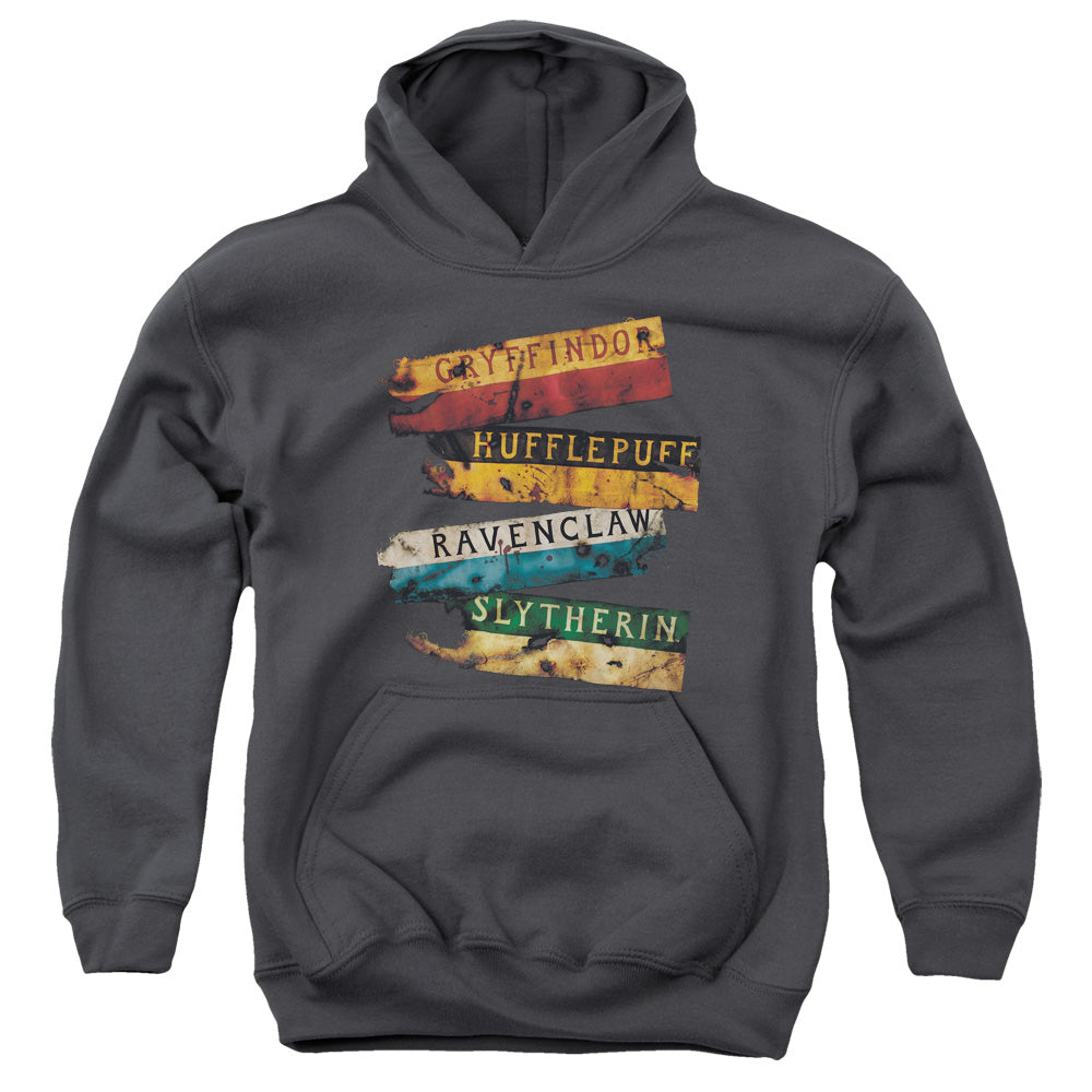 Harry Potter Burnt Banners Youth Hoodie