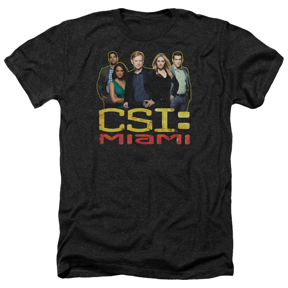 CSI: Miami The Cast In Black T-Shirt