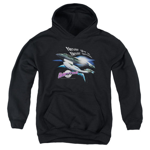 Galaxy Quest Never Surrender Youth Hoodie