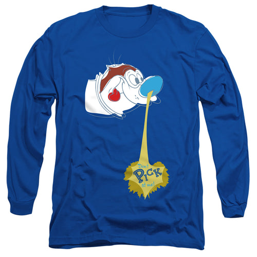 Ren and Stimpy Don’t Pick at ME! Long Sleeve T-Shirt