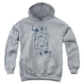 DC Comics Bat Card Youth Hoodie