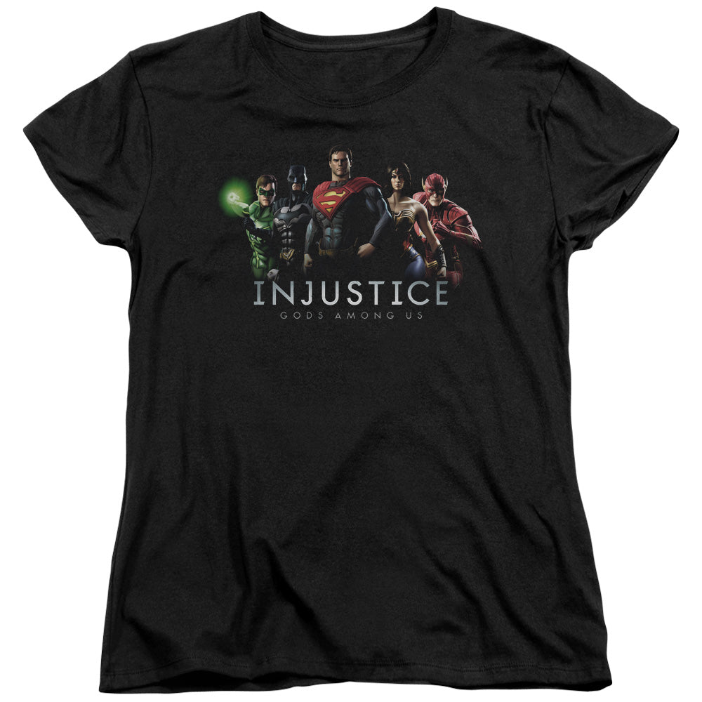Injustice Injustice League Womens T-Shirt