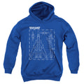 Top Gun Schematic Youth Hoodie