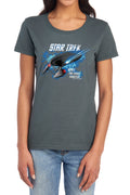 Star Trek The Final Frontier Enterprise Womens T-Shirt