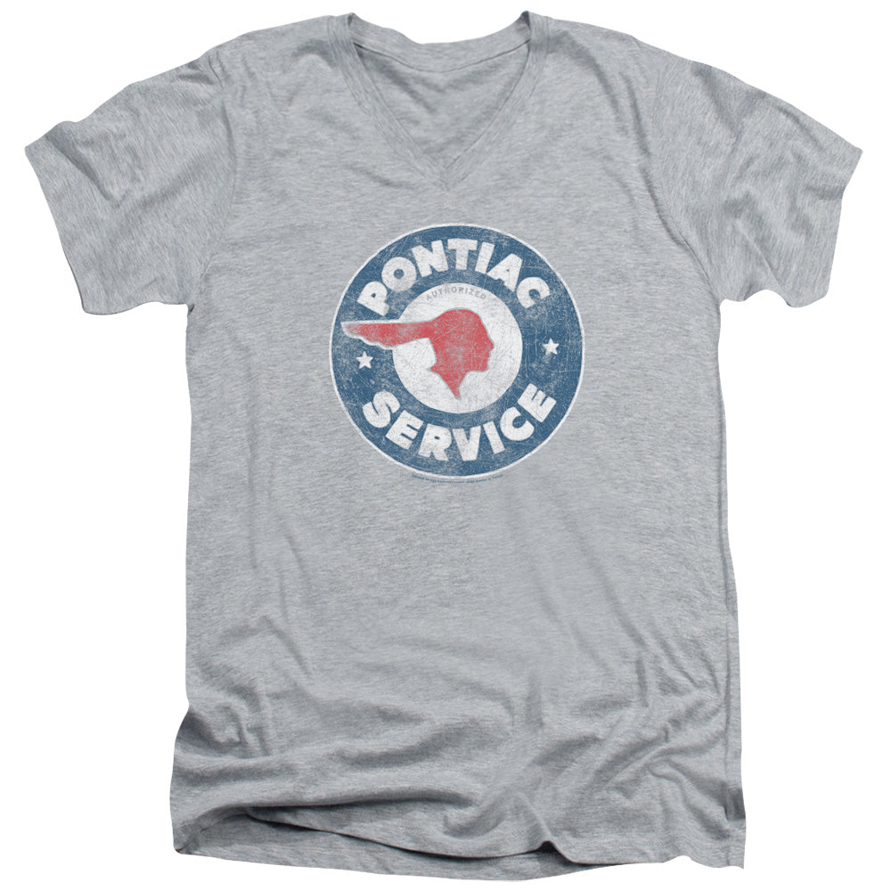 Pontiac Vintage Service V-Neck T-Shirt