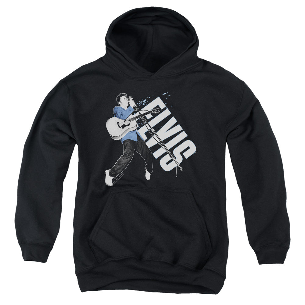 Elvis Presley On His Toes Youth Hoodie