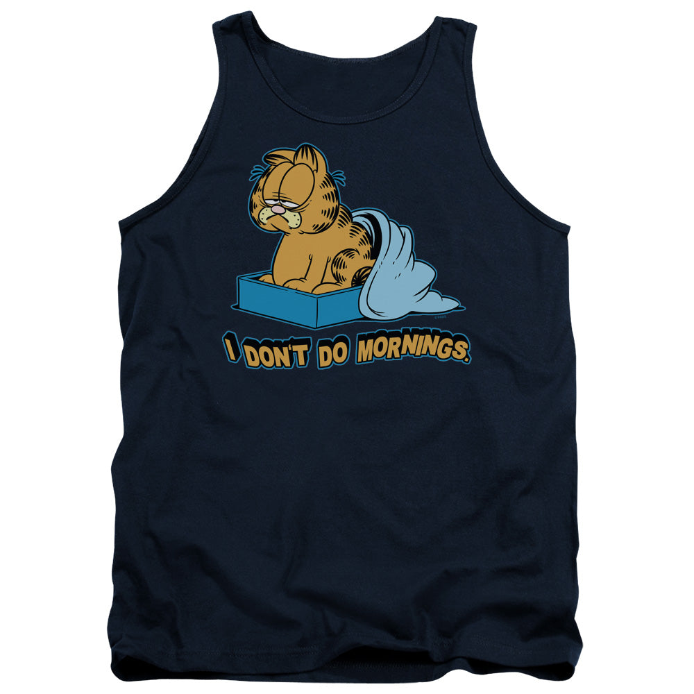 Garfield I Dont Do Mornings Tank Top
