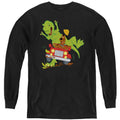 Scooby-Doo Dino Chase Youth Long Sleeve T-Shirt
