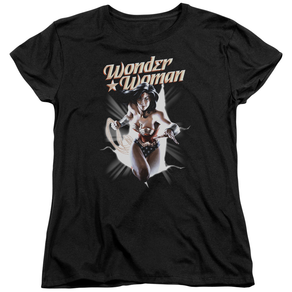 Wonder Woman WW Break Out Womens T-Shirt