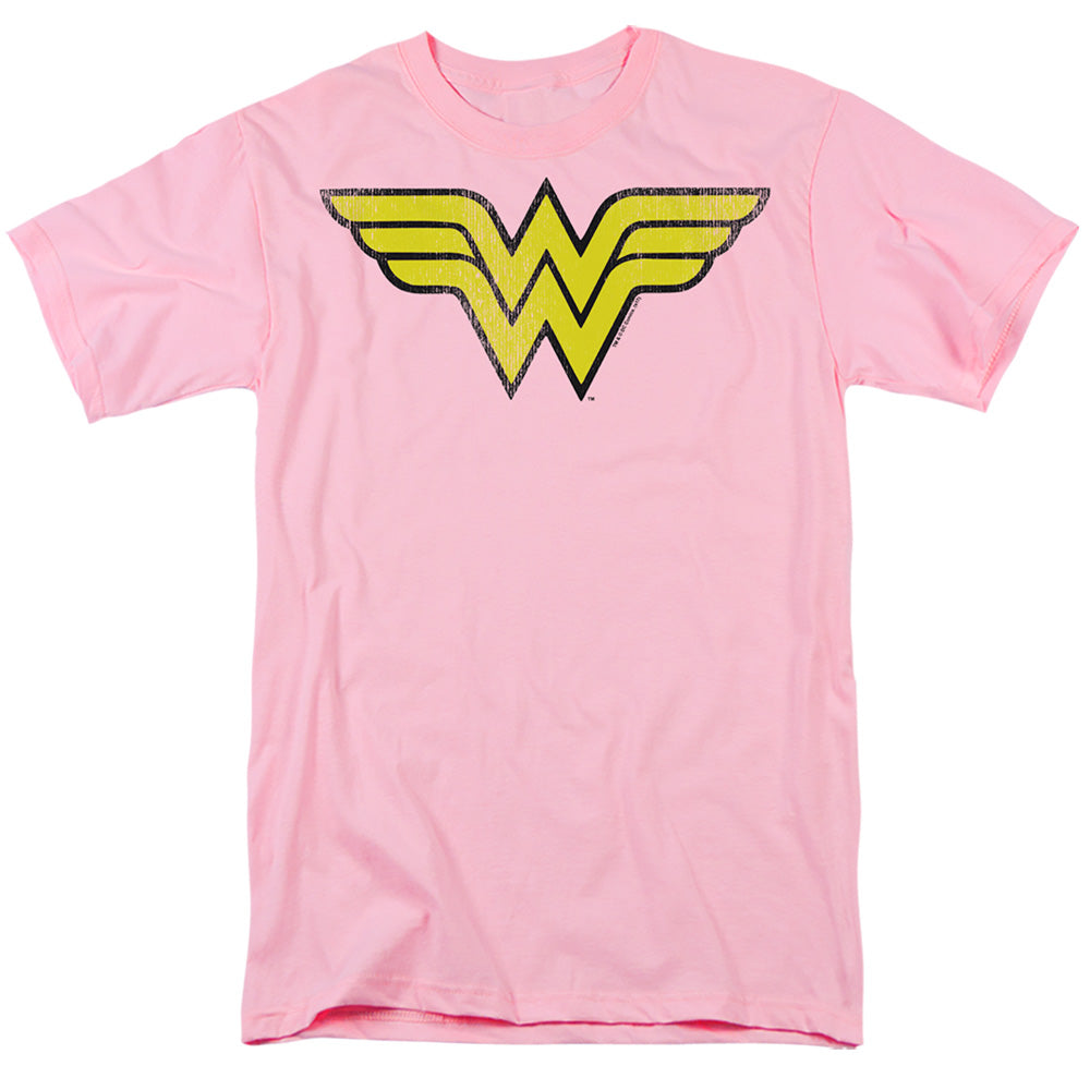 Wonder Woman Ww Logo Distressed T-Shirt