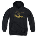 Ford Pony Script Youth Hoodie