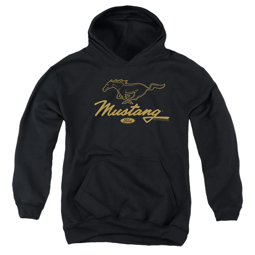 Ford Pony Script Youth Hoodie