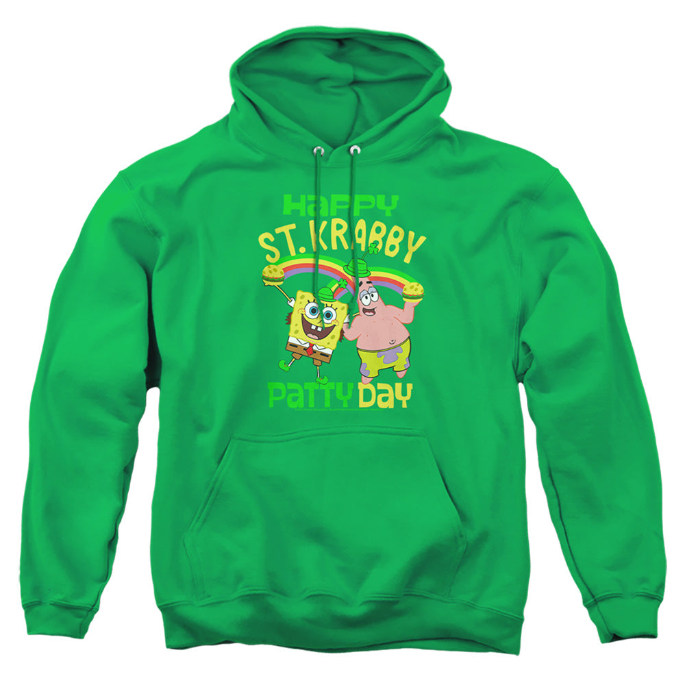 Spongebob Squarepants St. Patrick's Day St. Krabby Patty Day Pullover Hoodie